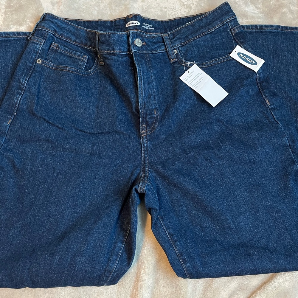 NWT Old Navy OG Straight High Rise Jeans sz 14